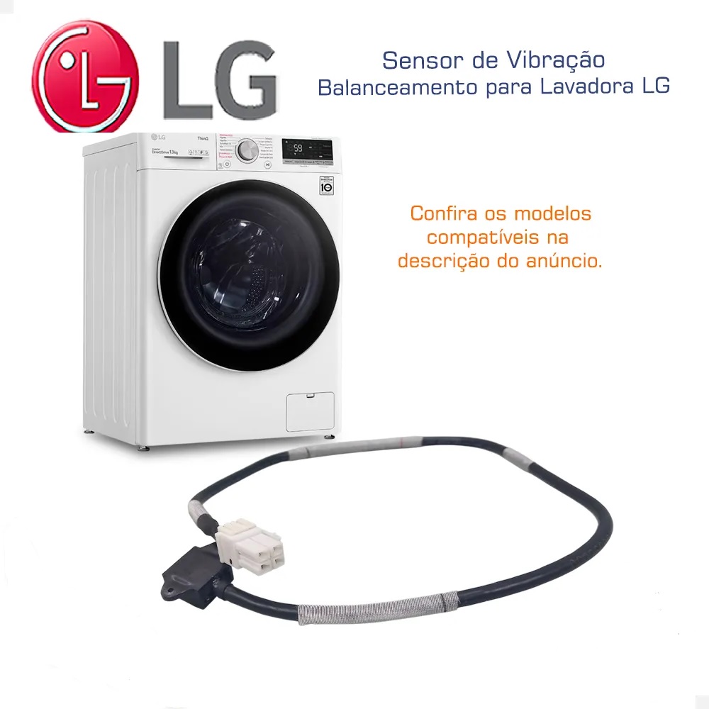 Sensor Vibração Balanceamento Lavadora LG...