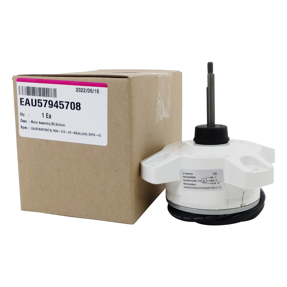 Motor de corrente contínua Ar Condiciona ...