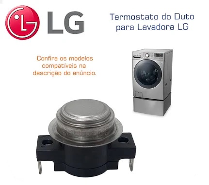 Termostato Máquina de Lavar Roupas LG CV3...