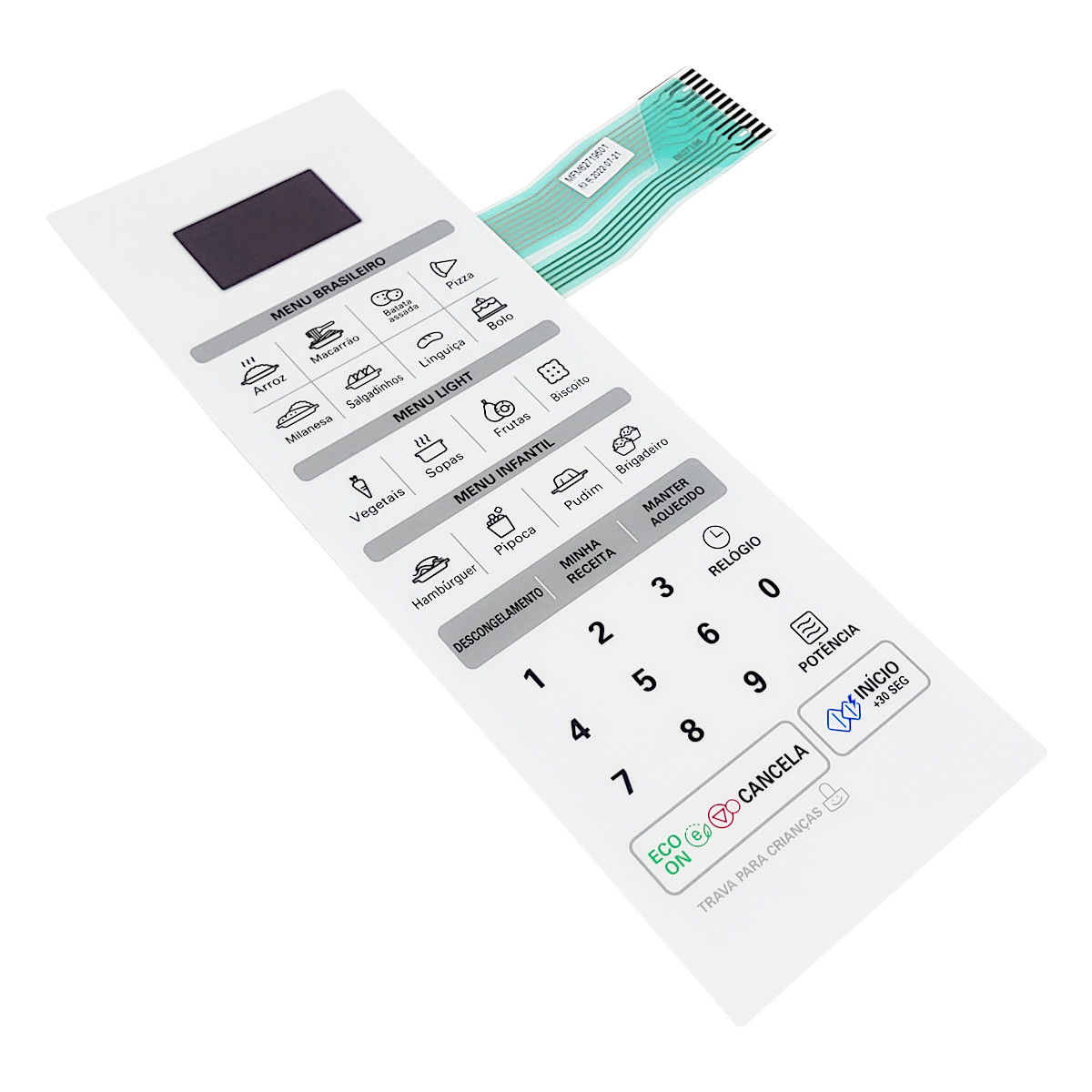 Membrana plástica Forno Micro-ondas LG - ...